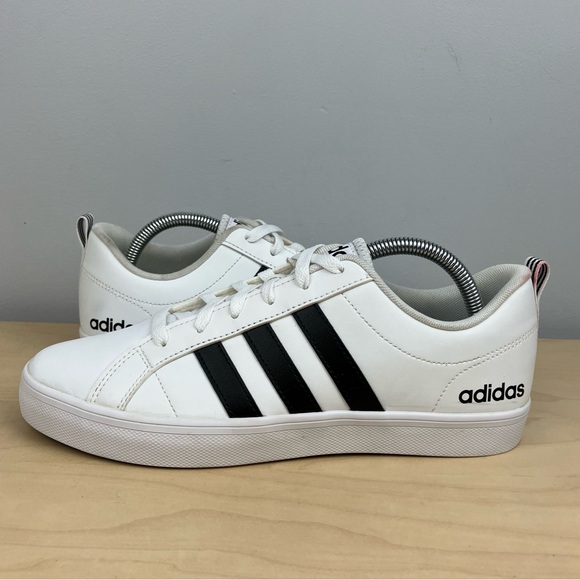 Adidas Women’s Size 9.0 Neo Pace White & Black Low Top Athletic Tennis Shoes - Picture 3 of 11